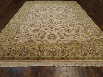Fine Kashan Tie Dye rug corner detail