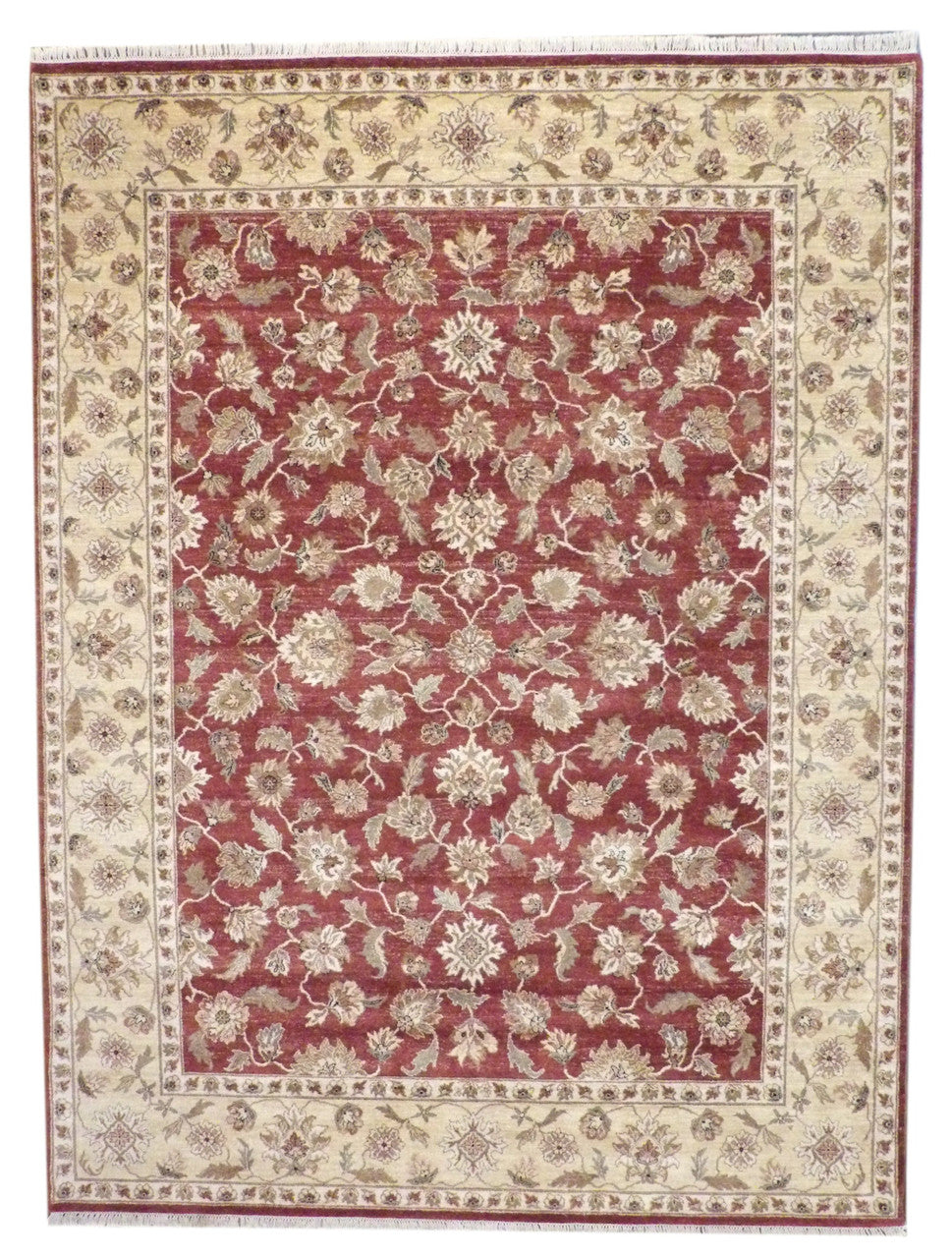 Agra Ziegler 9 x 12 Hand-knotted Rug -w314