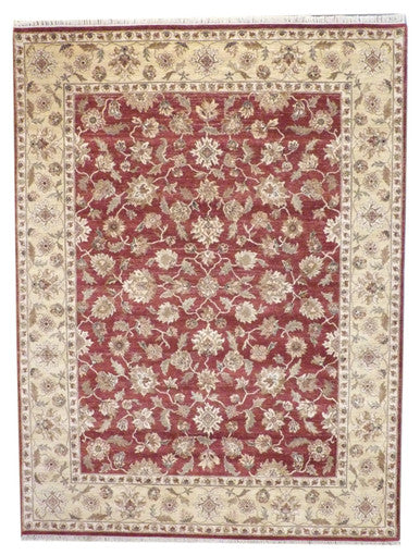 Agra Ziegler 9 x 12 Hand-knotted Rug -w314