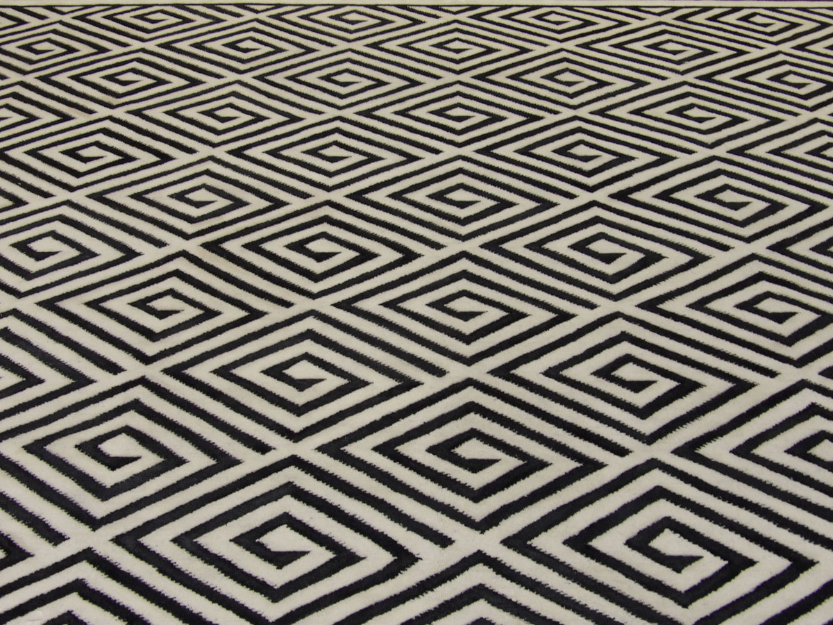 Back of Tibetan hand-knotted rug