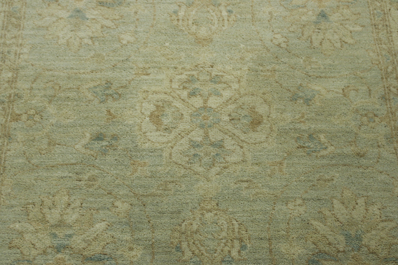 Full view of Oushak Chobi rug