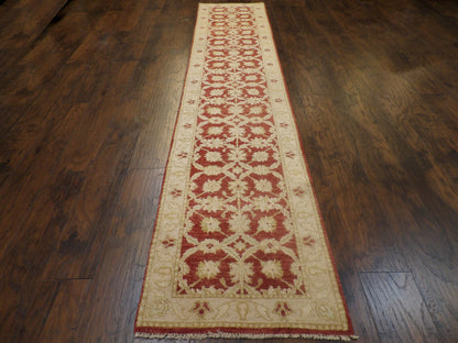 Turk Oushak Stone Wash rug corner detail