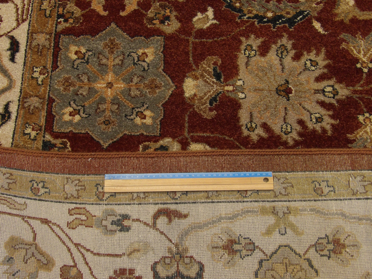 Chobie Oushak / Peshawar hand-knotted wool rug in Brown, 8'0" x 10'0", SKU w930