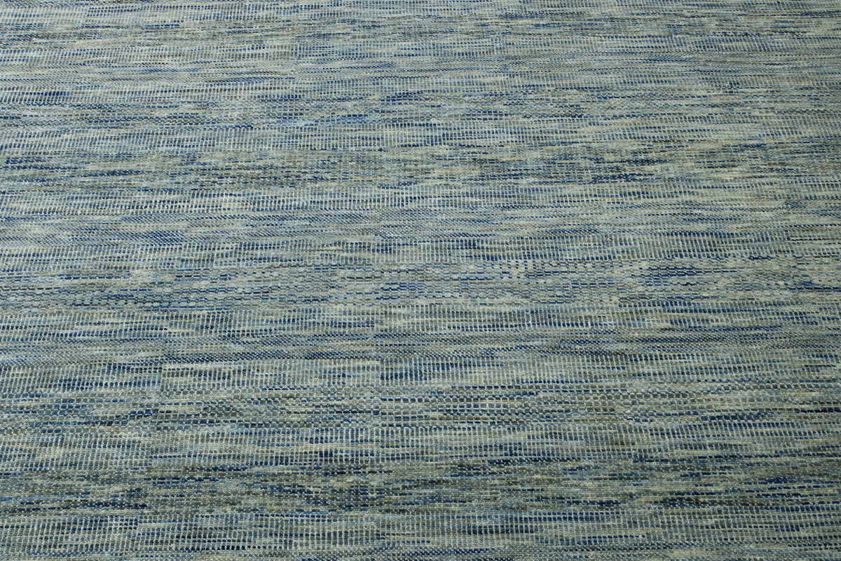Modern Grass Design rug corner detail