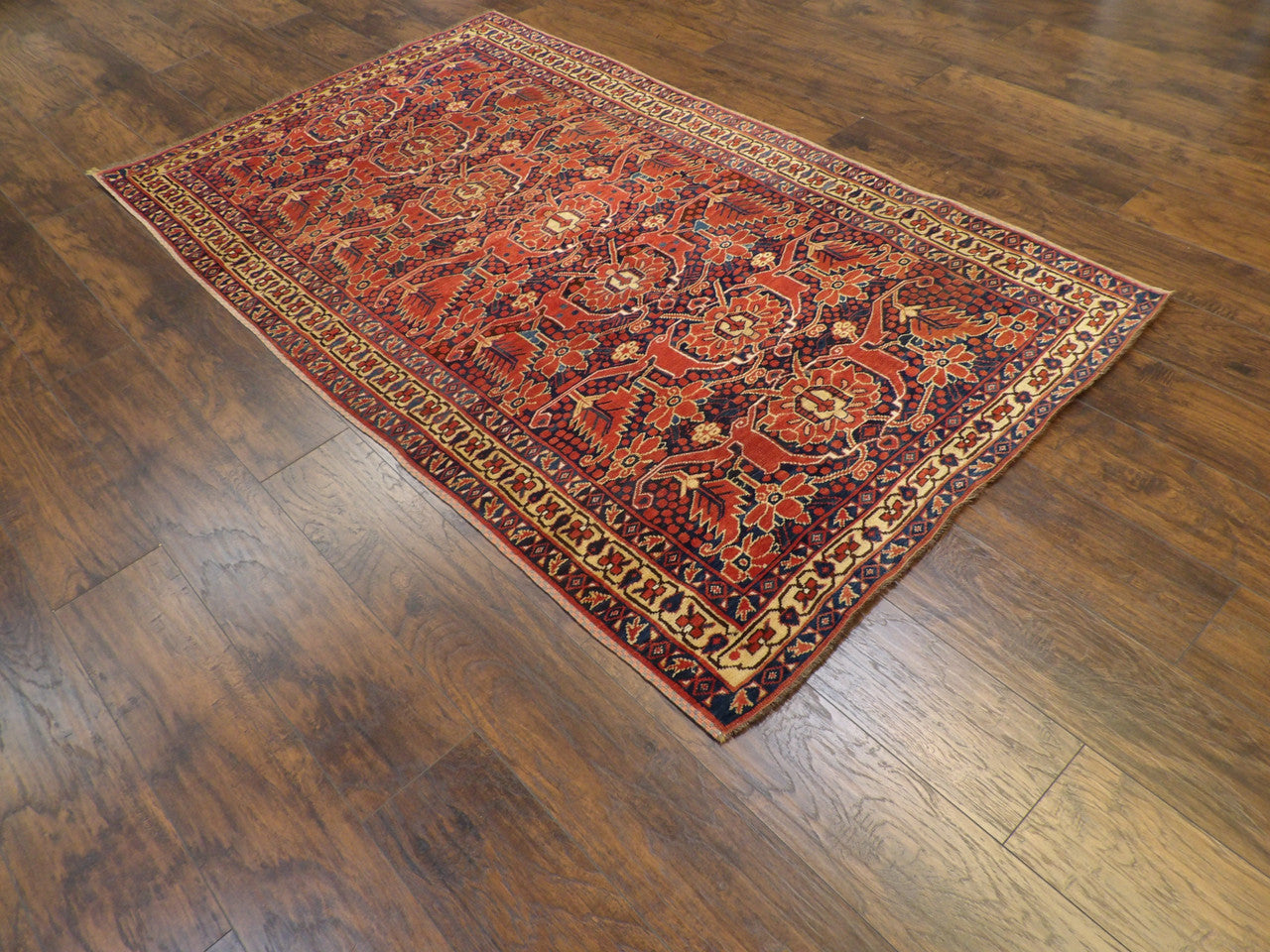 Full view of Turkish Shirvan rug