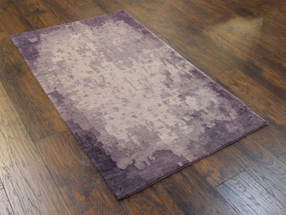Full view of modern abstract rug