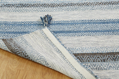 Hand Loom Cotton Chenille Contemporary Rug KAD6200