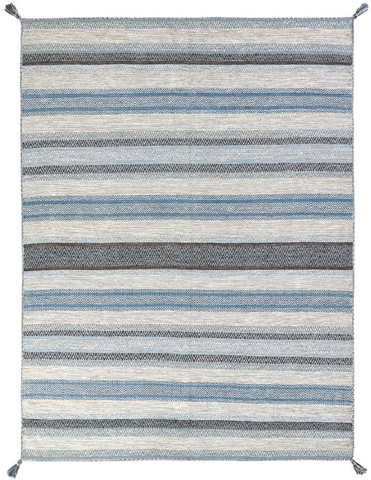 Hand Loom Cotton Chenille Contemporary Rug KAD6200