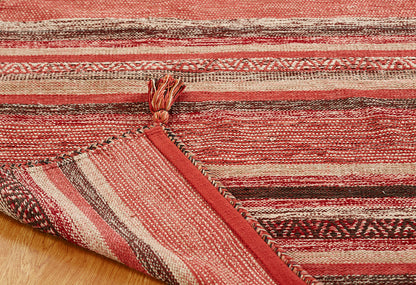 Flat-weave Rug Cotton Chenille Contemporary KAD6230