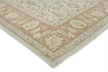 Peshawar Tabriz Design Handknotted Rug 7'10" X 9'11" -Art92732