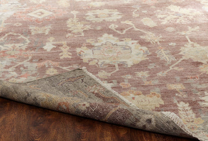 Hand Knotted Wool & Silk Transitional Rug KAK4270