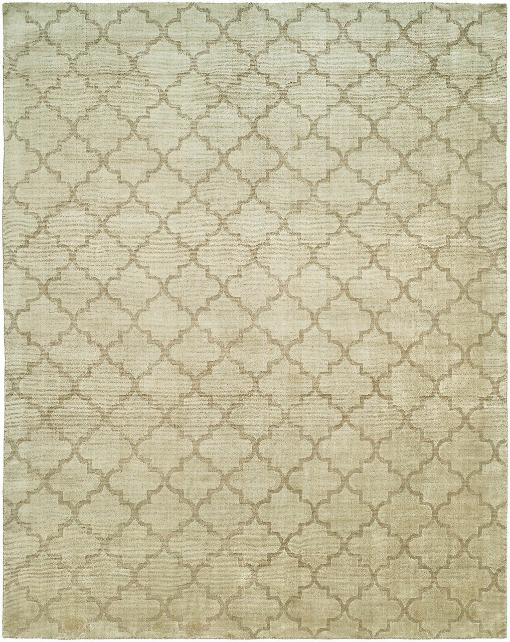 Hand Loom Wool & Silk Transitional Rug KAV1920