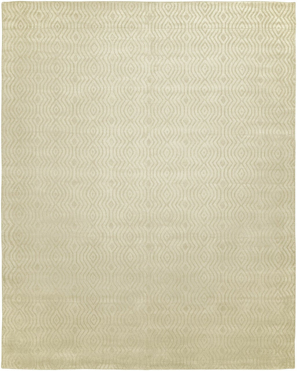 Hand Loom Wool & Silk Transitional Rug KAV1970