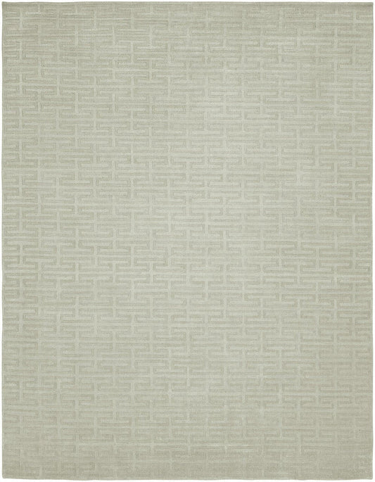 Hand Loom Wool & Silk Transitional Rug KAV1990