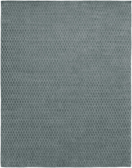 Hand Loom Wool & Silk Transitional Rug KAV2000