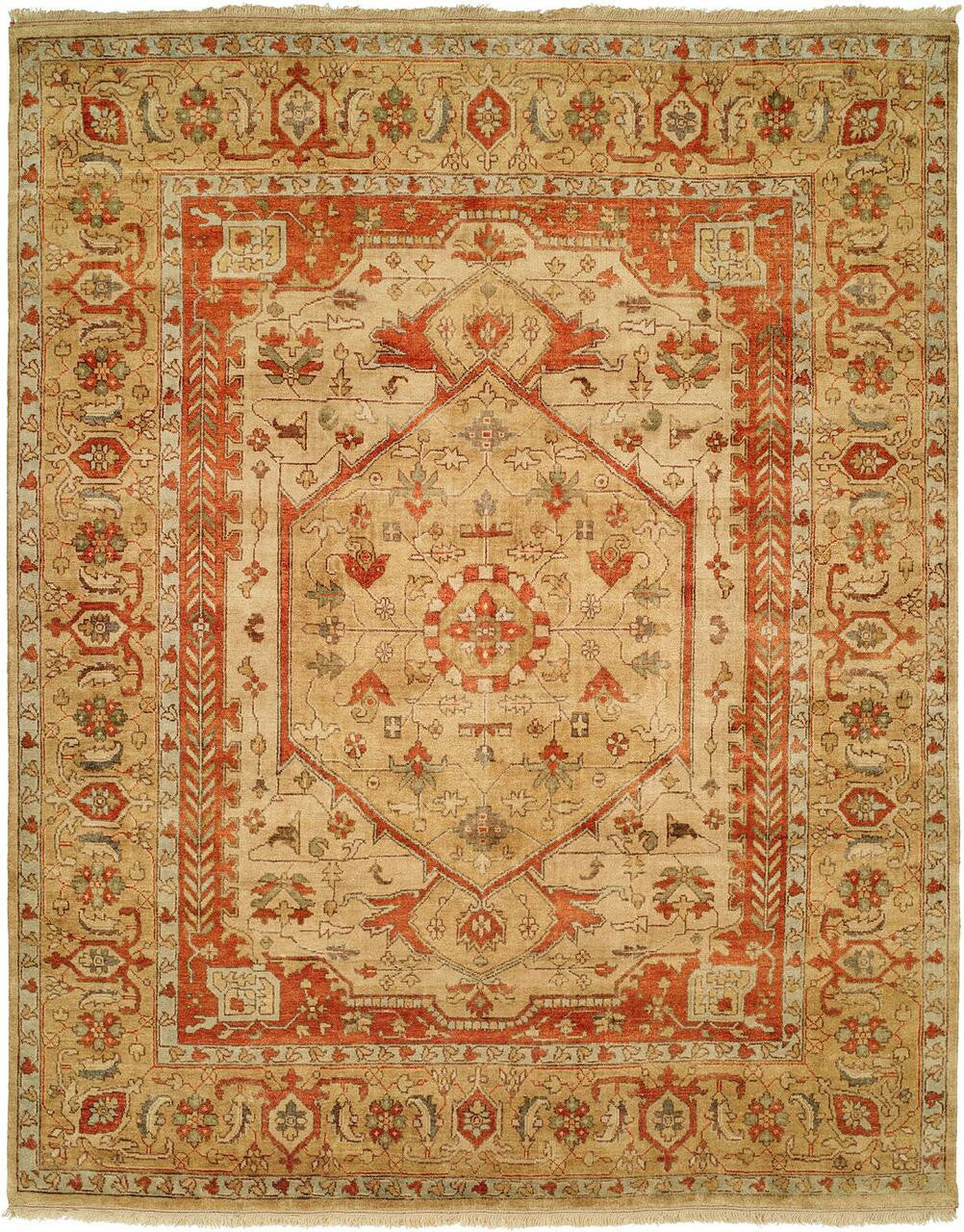 Hand Knotted Wool Southwest/Tribal Rug KBG5020