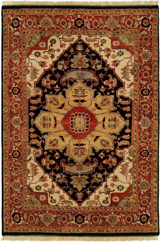 Hand Knotted Wool Southwest/Tribal Rug KBG5040