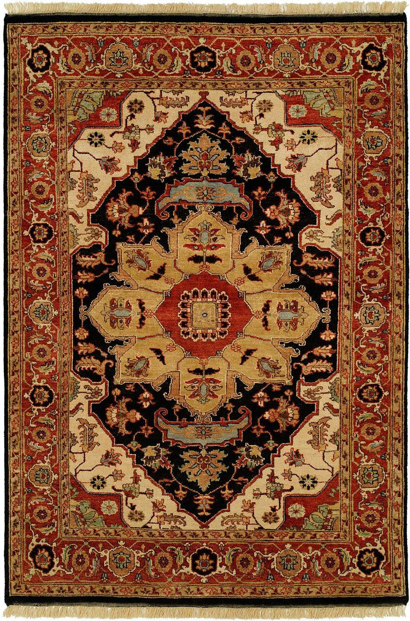 Hand Knotted Wool Southwest/Tribal Rug KBG5040
