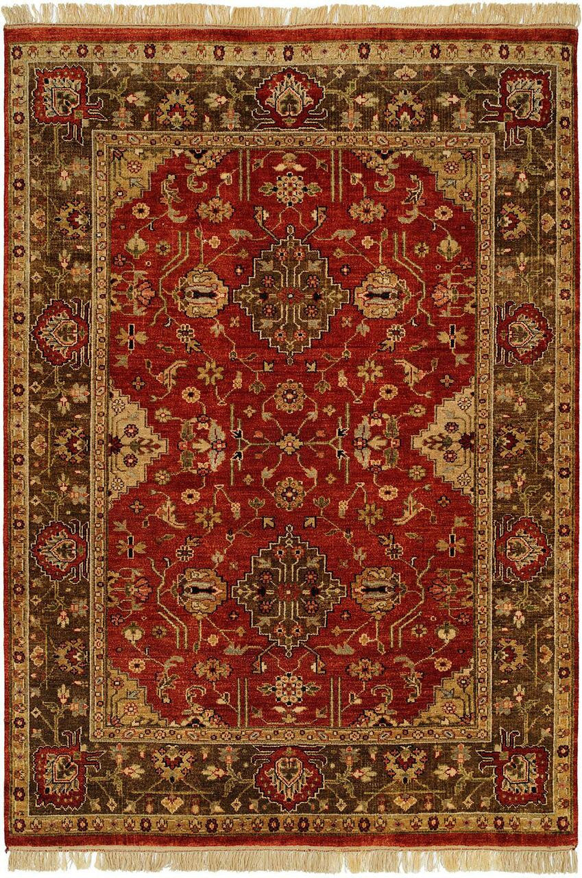Hand Knotted Wool Southwest/Tribal Rug KBG5080