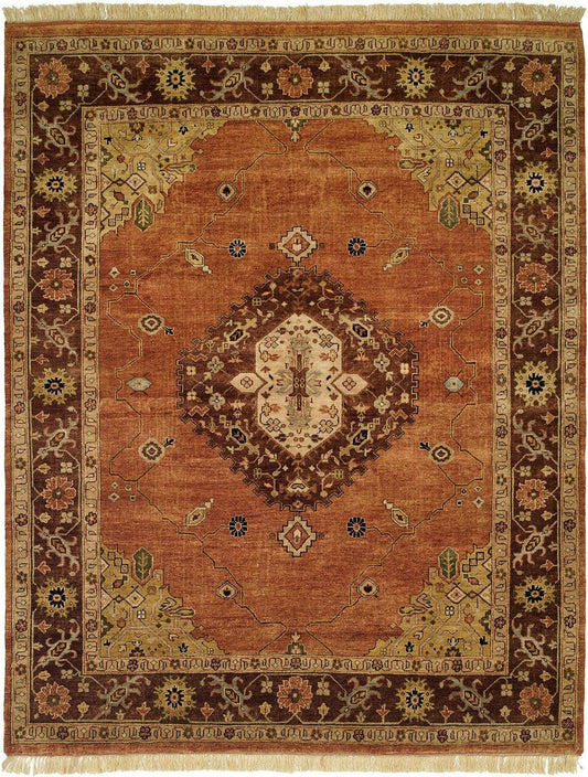 Hand Knotted Wool Southwest/Tribal Rug KBG5090