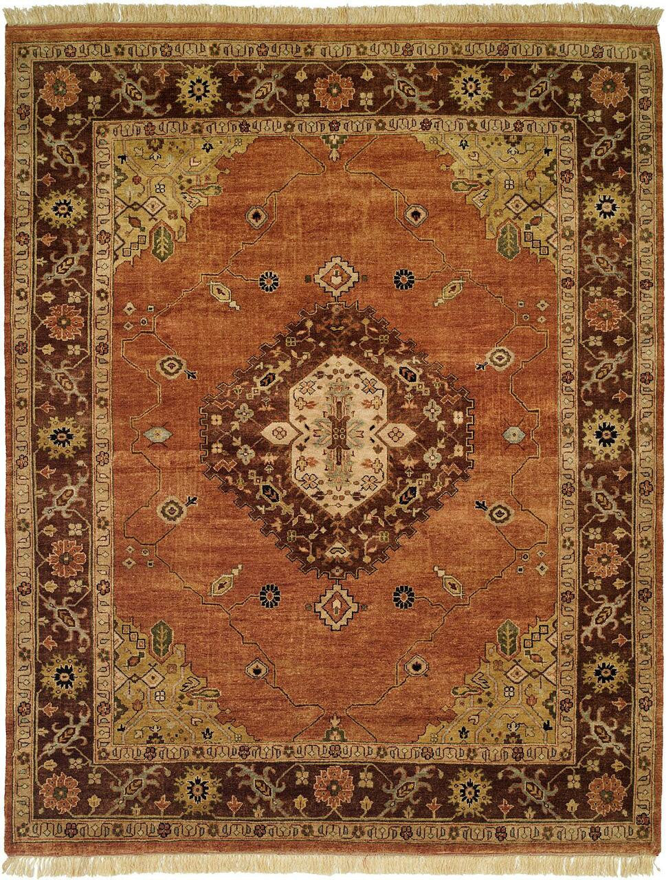 Hand Knotted Wool Southwest/Tribal Rug KBG5090