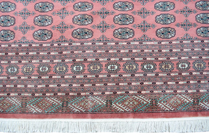 Traditional Bokara Hand Knotted rug 12x18  -TN02