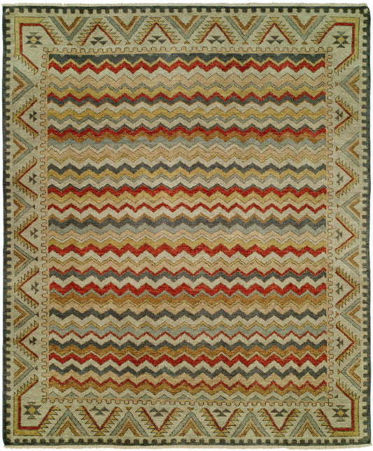 Hand Knotted Wool Classic/Fade Rug KBR7980