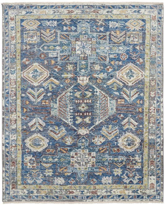 Hand Knotted Wool Southwest/Tribal Rug KCN2820
