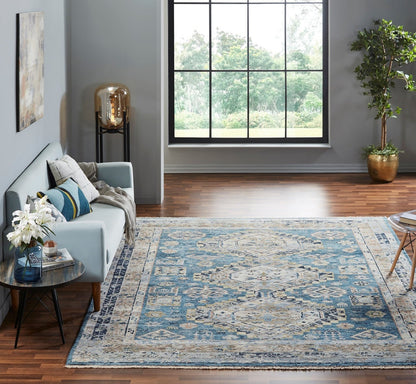Knotted Wool Southwest/Tribal Rug KCN2840