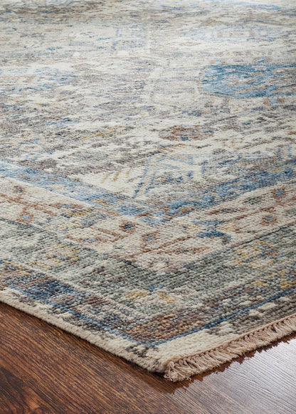 Knotted Wool Southwest/Tribal Rug KCN2850