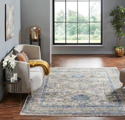 Knotted Wool Southwest/Tribal Rug KCN2850