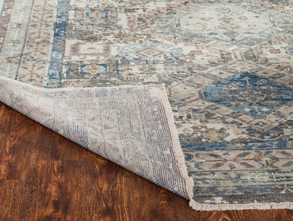 Knotted Wool Southwest/Tribal Rug KCN2850