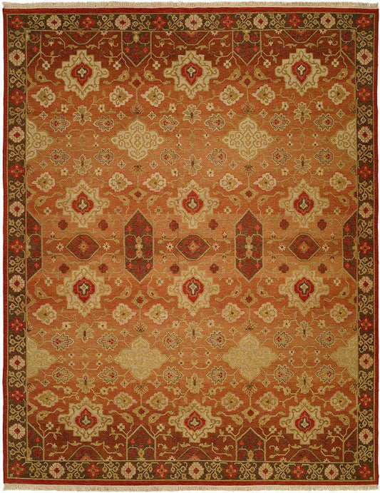 Hand Knotted Wool Traditional Rug KCP8150