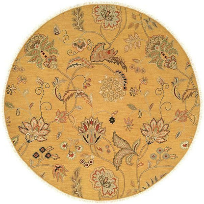 Hand Knotted Wool Floral Rug KCP8210