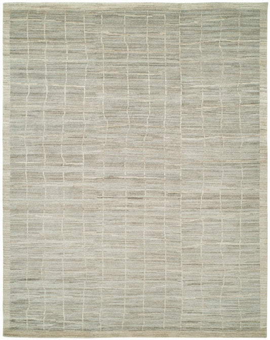 Hand Knotted Silk Modern Rug KEL8550
