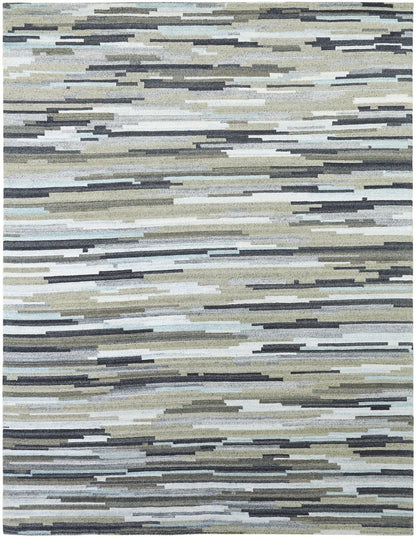 Hand Knotted Silk Modern Rug KEL8590