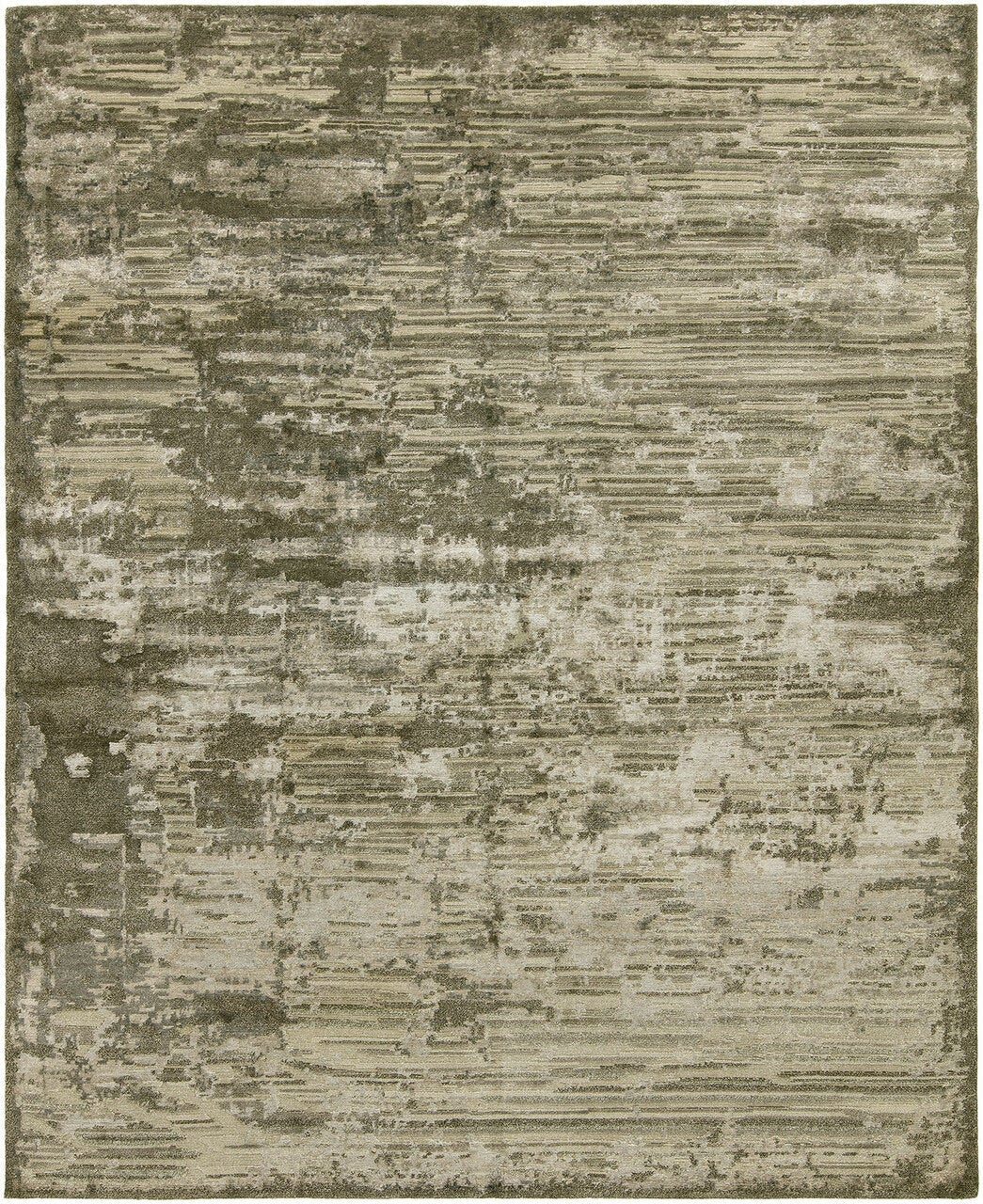 Hand Knotted Wool & Silk Modern Rug KER3690 KER3690 physical All Rugs New