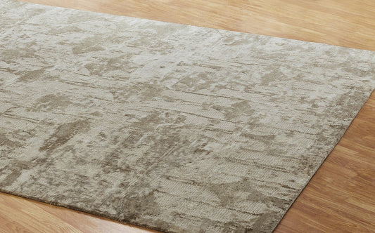 Hand Knotted Wool & Silk Modern Rug KER3710