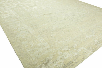 Hand Knotted Wool & Silk Transitional Rug KGN1400