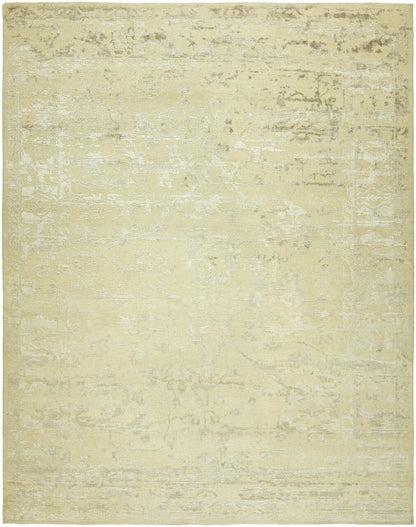 Hand Knotted Wool & Silk Transitional Rug KGN1400