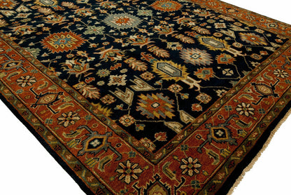 Hand Knotted Wool Tribal Rug KHR0840