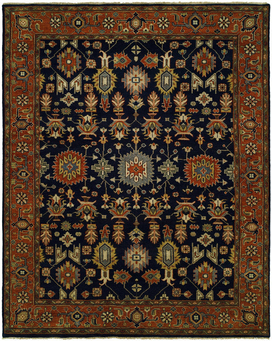Hand Knotted Wool Tribal Rug KHR0840