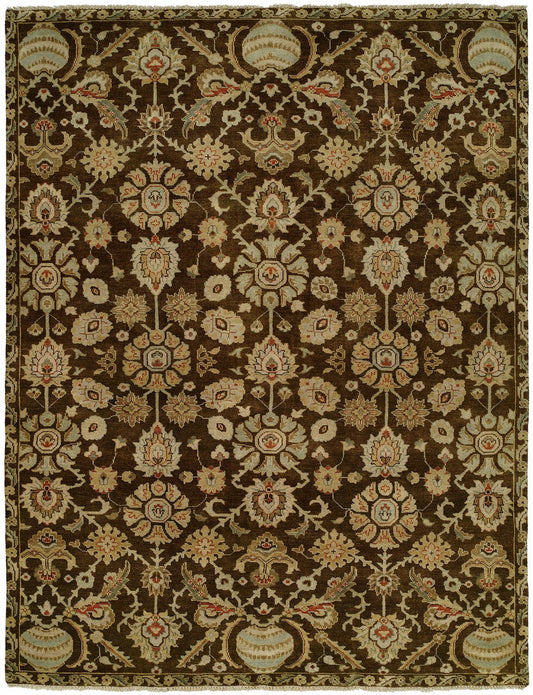 Hand Knotted Wool Transitional Rug KHR0880