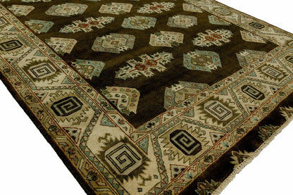 Hand Knotted Wool Tribal Rug  KHR0900