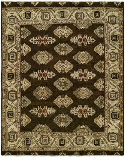 Hand Knotted Wool Tribal Rug  KHR0900