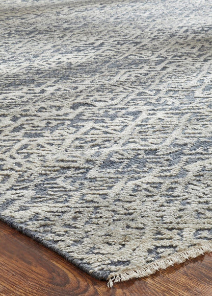 Hand Knotted Wool Transitional Rug KHV1350