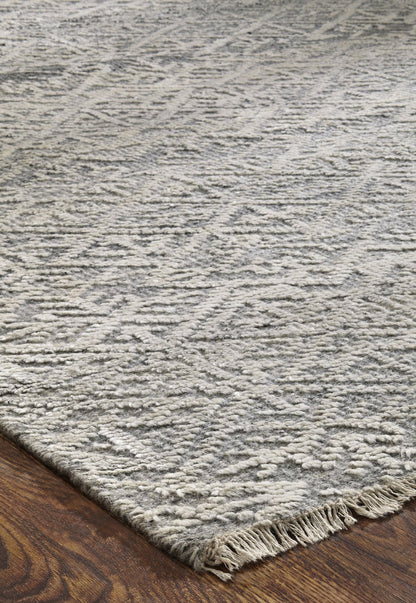 Hand Knotted Wool Transitional Rug KHV1360