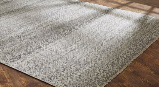 Hand Knotted Wool Transitional Rug KHV1360