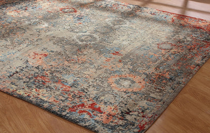 Hand Knotted Wool & Silk Transitional Rug KHZ4350
