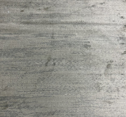 Modern Wool Hand Knotted Rug Silver 3x5  -EB-12
